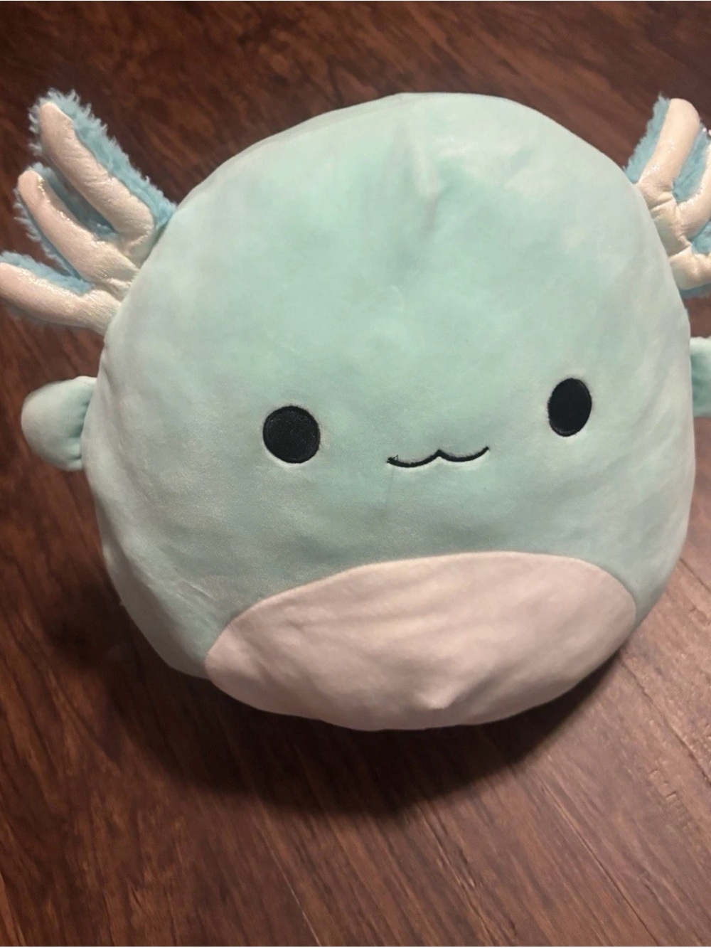 Squishmallows 10” Anastasia The Axolotl Teal Fuzzy Ears Plush
